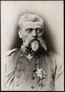 ルートンヴィヒ・サムソン男爵アーサー・フライヘル・フォン・ウント・ズ・デア・タン・ラッサムハウゼン（1815-1881）の肖像 作： French Photographer